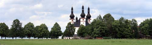 Dreifaltigkeitskirche Kappl; wenige km außerhalb von Waldsassen