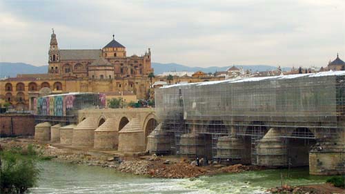 Blick auf die Metzquita - Catedral in Córdoba.