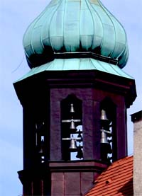 Glockenspiel im Rathausturm von Waldmünchen