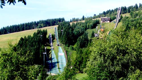 Sprungschanzen in Oberwiesenthal