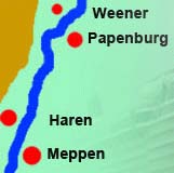 Kartenausschnitt - Emden