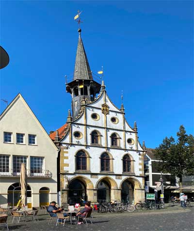 Rathaus in Steinfurt.