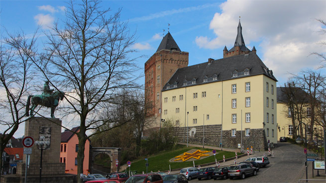 Schwanenburg in Kleve.