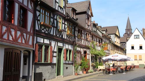 Am Marktplatz in Braubach