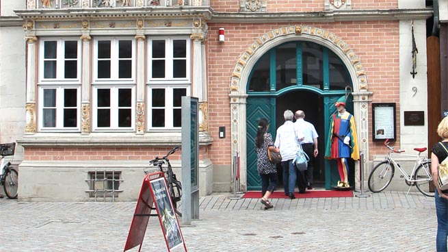 Eingangsbereich des "Museum Hameln".