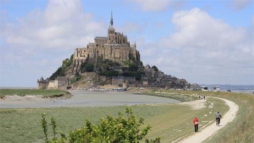 Klosterberg "Mont St-Michel  ein besonderes Ziel unserer Wohnmobilreise durch die Bretagne.
