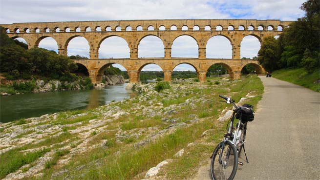 Aquädukt Pont du Gard.