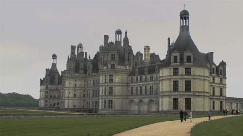 Gesamtansicht: Château de Chambord.