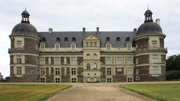 Château de Serrant - Parkseite