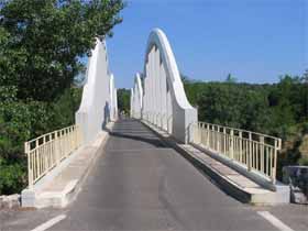 Schmale Rhône - Brücke