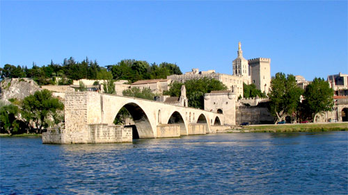 Ansicht Avignon