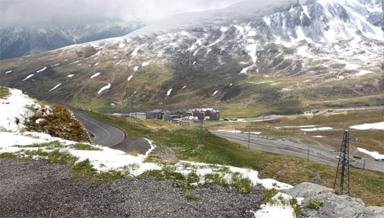 Wintersport - Einrichtungen in Andorra.