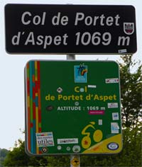 Auf dem "Col dePortet d' Aspet"