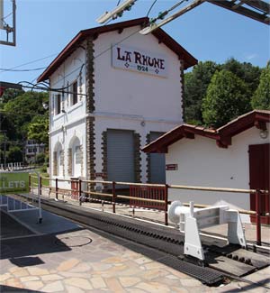 Tal - Bahnhof der "Le Train de La Rhune"