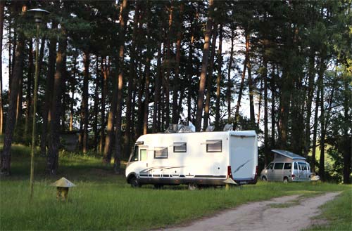 Campingplatz bei Ruciane - Nida.