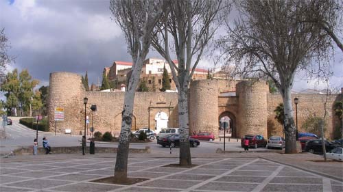 Teil der maurische Altstadt (La Ciudad) von Ronda.